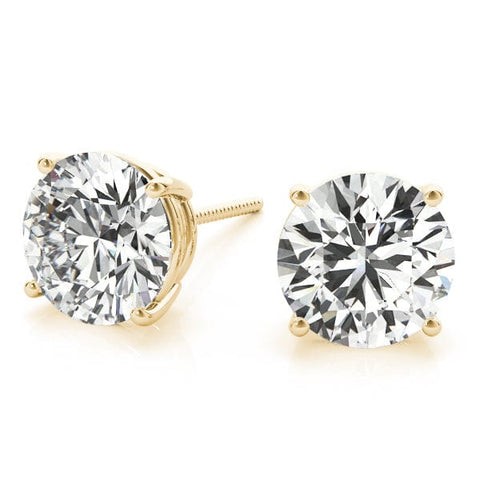 Sakcon Jewelers Earrings Lab Grown Diamond Stud Earrings 1.00ctw Screw Back Earring