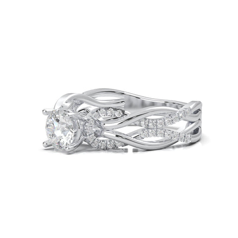 Irie lab grown diamond engagement ring, alternative engagement ring, promise ring, outdoor engagement ring