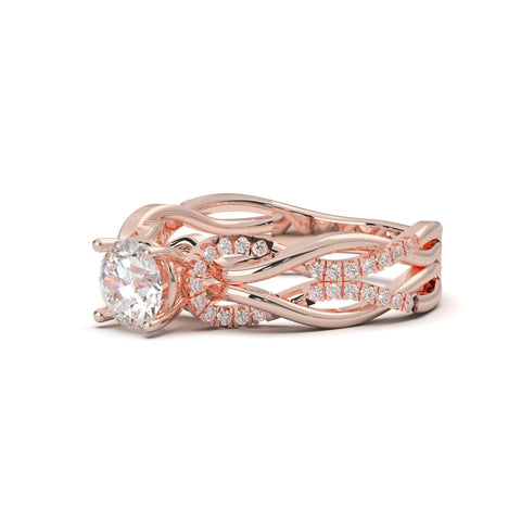 Irie lab grown diamond engagement ring, alternative engagement ring, promise ring, outdoor engagement ring