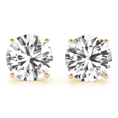 Diamond Stud Earrings .85ctw