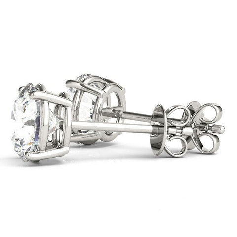 Diamond Stud Earrings .60ctw