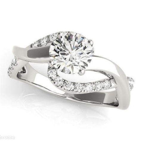 Sakcon Jewelers Jazlyn Diamond Engagement Ring Moissanite Engagement Ring