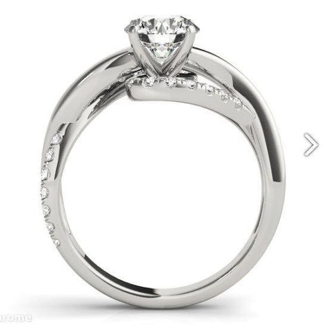 Sakcon Jewelers Jazlyn Diamond Engagement Ring Moissanite Engagement Ring
