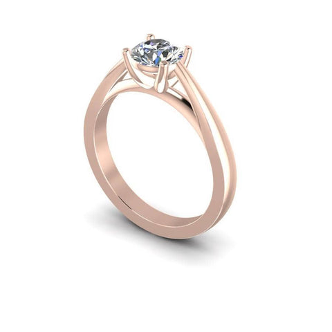 Sakcon Jewelers Karen Engagement Ring, Diamond Ring, Moissanite Ring, Solitaire Ring