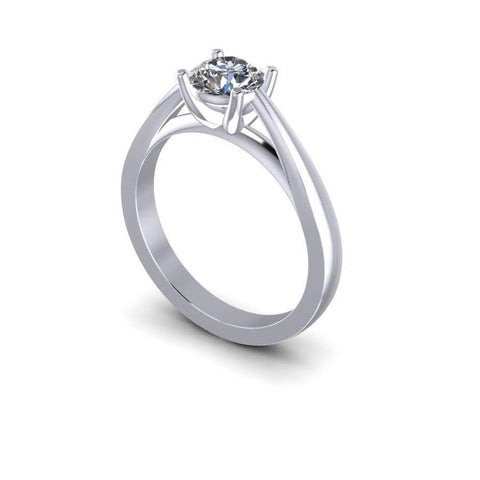 Sakcon Jewelers Karen Engagement Ring, Diamond Ring, Moissanite Ring, Solitaire Ring