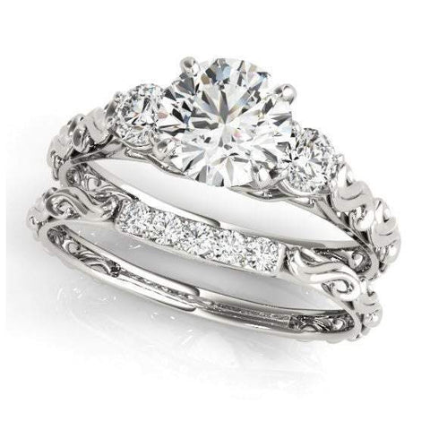 Sakcon Jewelers Khloe Diamond Engagement Ring Moissanite Engagement Ring