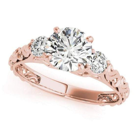 Sakcon Jewelers Khloe Diamond Engagement Ring Moissanite Engagement Ring