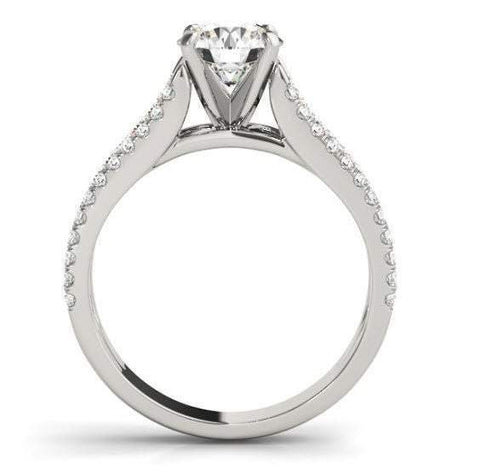 Sakcon Jewelers LEILANI Diamond Engagement Ring Moissanite Engagement Ring