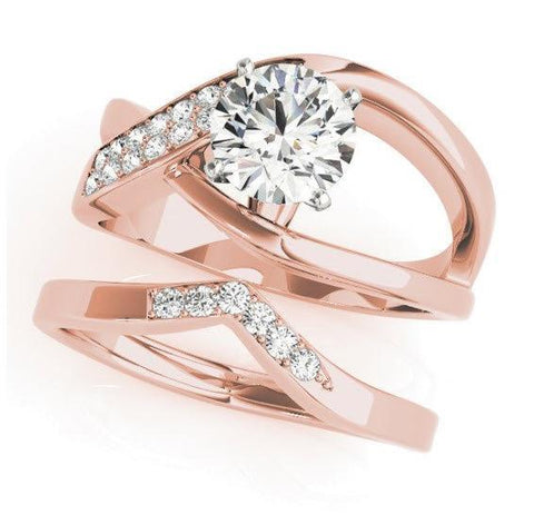 Sakcon Jewelers Mira Diamond Engagement Ring Moissanite Engagement Ring