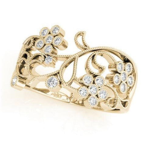 Sakcon Jewelers My leafy-vining Arabella Diamond Ring