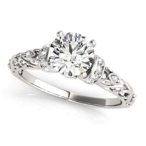 Sakcon Jewelers Nova Diamond Engagement Ring Moissanite Engagement Ring