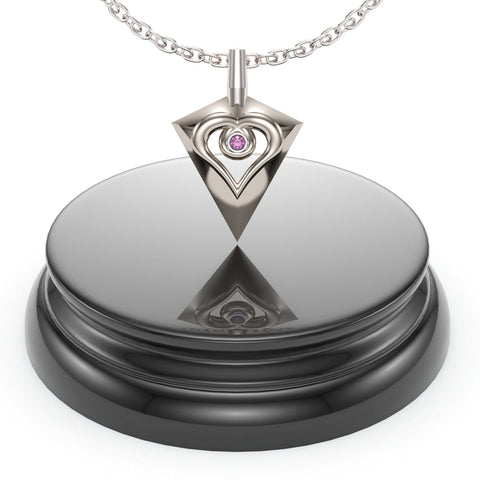 Sakcon Jewelers Pendant Bow Hunting Heart Pendant