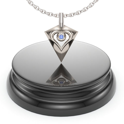 Sakcon Jewelers Pendant Bow Hunting Heart Pendant