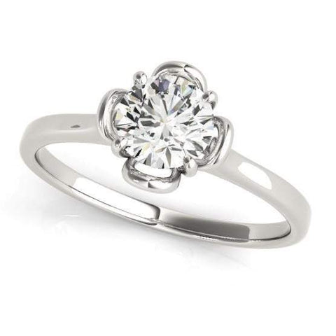 Sakcon Jewelers Riley Diamond Engagement Ring Moissanite Engagement Ring