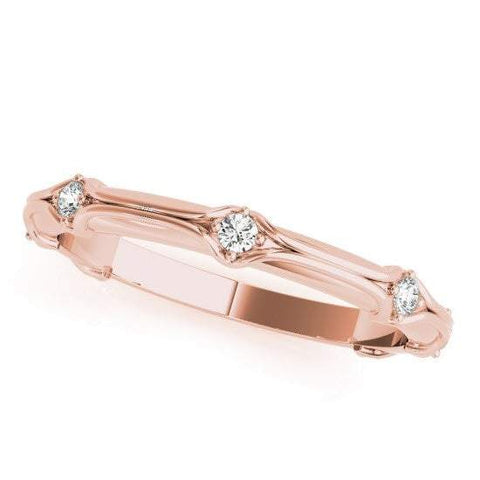 Sakcon Jewelers Ring 14K Rose Gold Brynn Stackable Ring