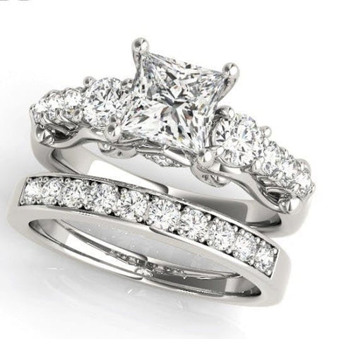 Sakcon Jewelers Ring 14K Wedding Set Antasia Diamond Engagement Ring