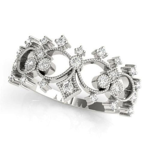 Sakcon Jewelers Ring 14k White Gold Anabel Diamond Ring