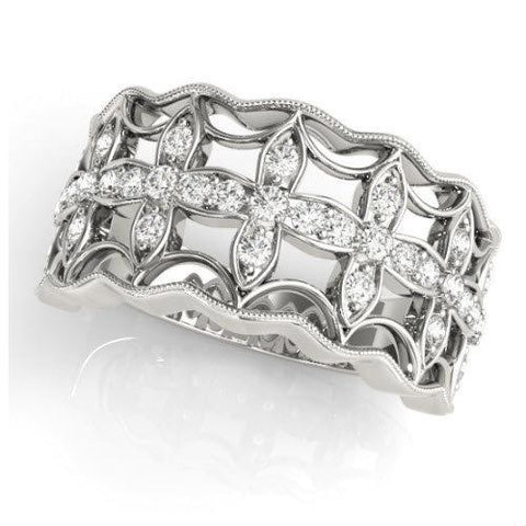 Sakcon Jewelers Ring 14k White Gold Angelina Diamond Ring