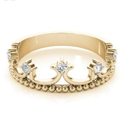 Sakcon Jewelers Ring Anastasia Diamond Crown Ring