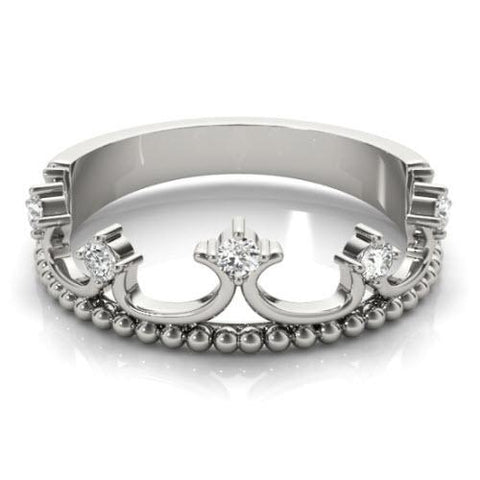 Sakcon Jewelers Ring Anastasia Diamond Crown Ring