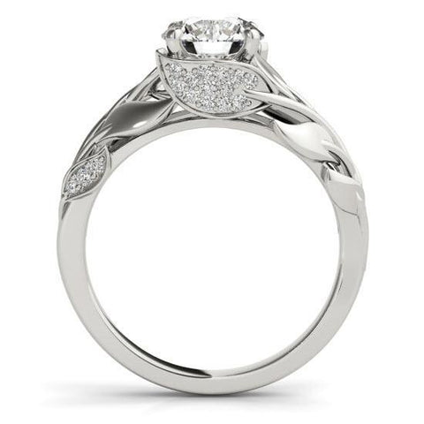 Sakcon Jewelers Ring Brenna Moissanite & diamond Engagement Ring