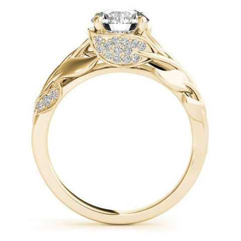 Sakcon Jewelers Ring Brenna Moissanite & diamond Engagement Ring