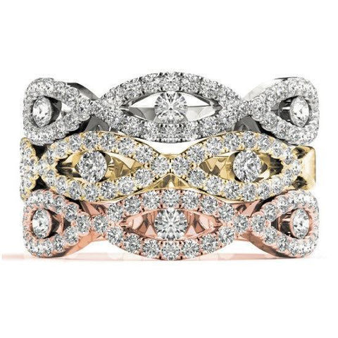 Sakcon Jewelers Ring Camila .33ctw Stackable Ring