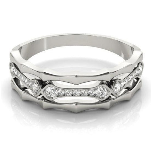 Sakcon Jewelers Ring Carmen .10ctw Diamond Stackable Ring