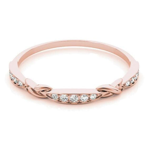 Sakcon Jewelers Ring Caroline .06ctw Diamond Stackable Ring