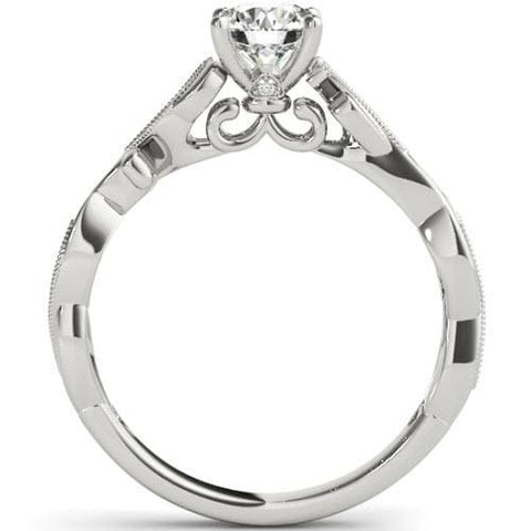 Sakcon Jewelers Ring Charity Diamond & Moissanite Engagement Ring