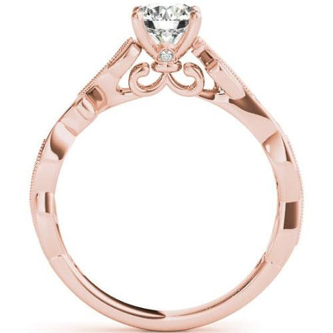 Sakcon Jewelers Ring Charity Diamond & Moissanite Engagement Ring