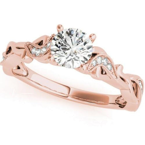 Sakcon Jewelers Ring Charity Diamond & Moissanite Engagement Ring