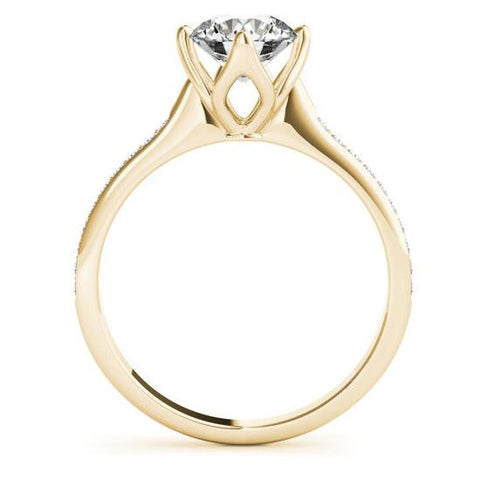 Sakcon Jewelers Ring Claire  Moissanite/Lab Created Diamond Engagement Ring