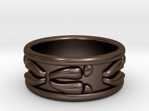 Sakcon Jewelers Ring Closed Deer Print Ring-10mm