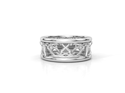 Sakcon Jewelers Ring Deer Antler Ring Antlered Ring Hunting Ring 6mm