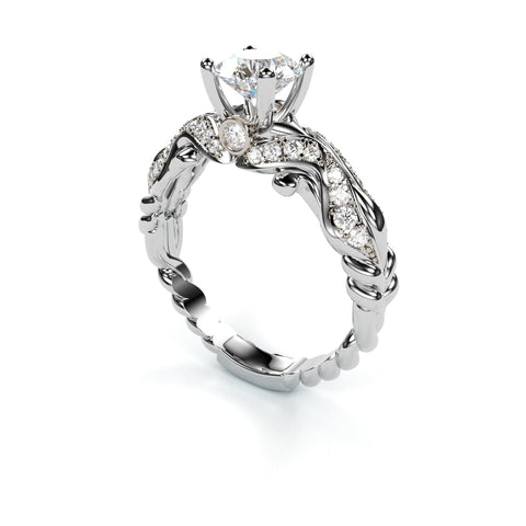 Sakcon Jewelers Ring Elsa Diamond Engagement Ring