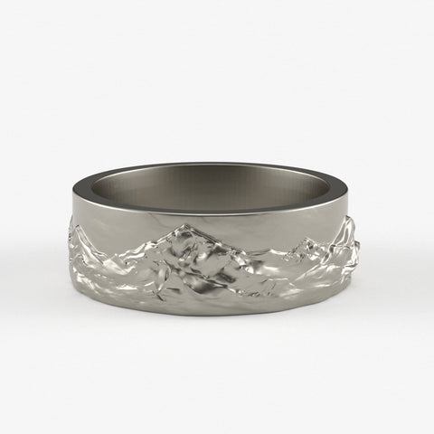 Sakcon Jewelers Ring Mountain Ring-10MM