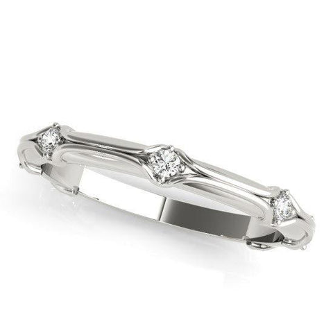 Sakcon Jewelers Ring Sterling/CZ Brynn Stackable Ring