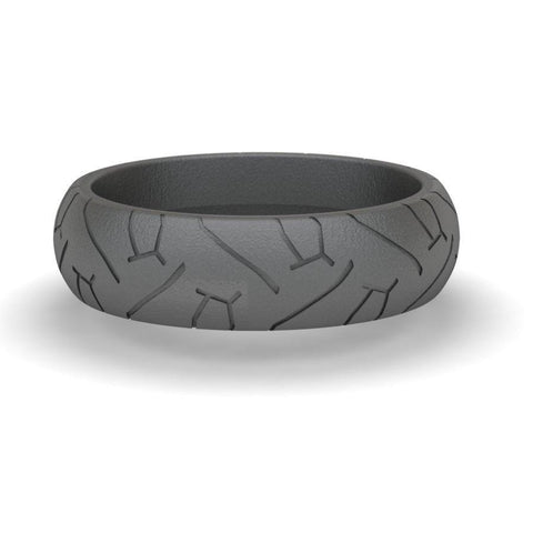 Sakcon Jewelers Ring Street Bike 2-6mm Motocycle Tire Tread Ring