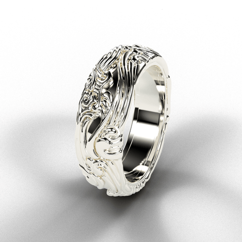 Sakcon Jewelers Ring Wave Ring