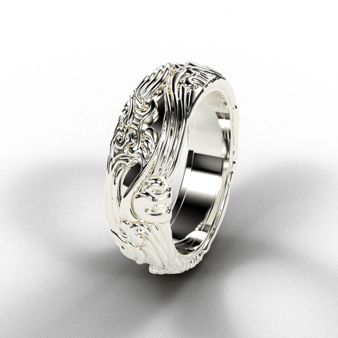Sakcon Jewelers Ring Wave Ring