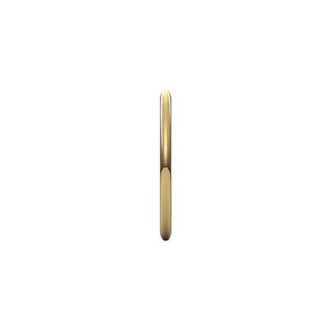 Sakcon Jewelers Ring Wedding Band-1.5mm Half Round