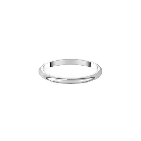 Sakcon Jewelers Ring Wedding Band 2.0mm Half Round