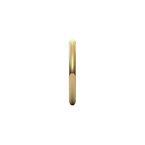 Sakcon Jewelers Ring Wedding Band 2.0mm Half Round