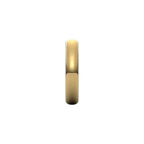 Sakcon Jewelers Ring Wedding Band 4.0mm Half Round