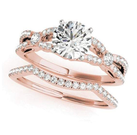 Sakcon Jewelers Rings Serenity Diamond Engagement Ring Moissanite Engagement Ring